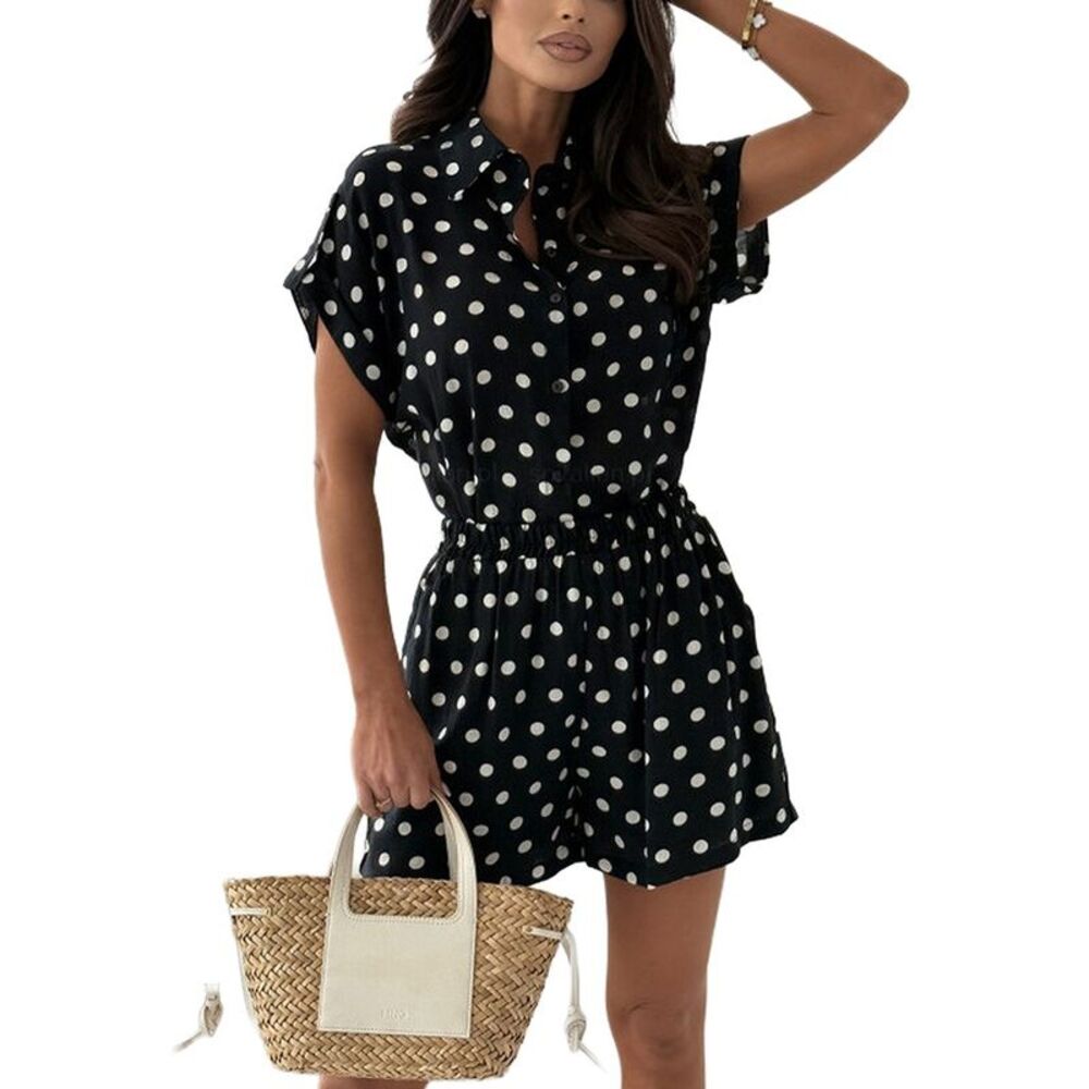 Kayla Paris Womens Shirt & Short Set
